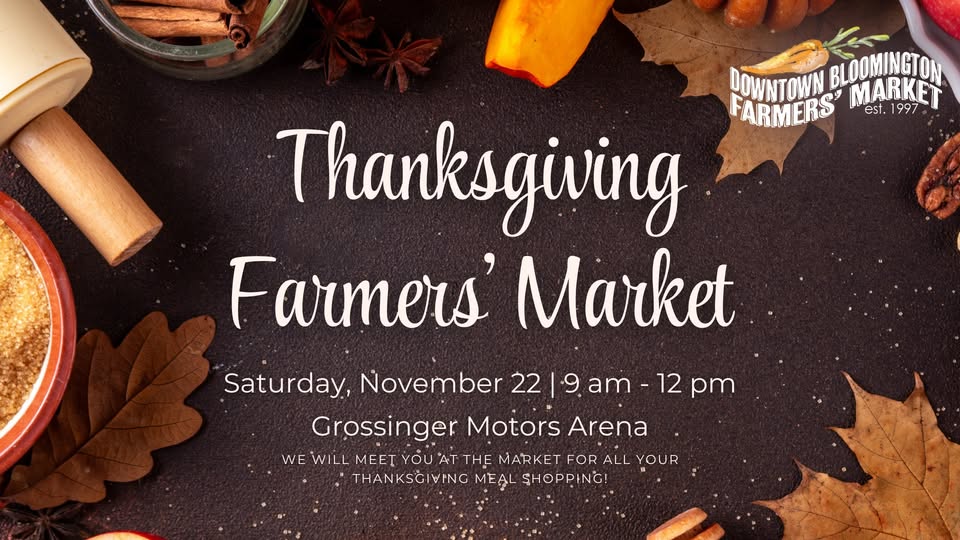 Thanksgiving Indoor Farmers' Market