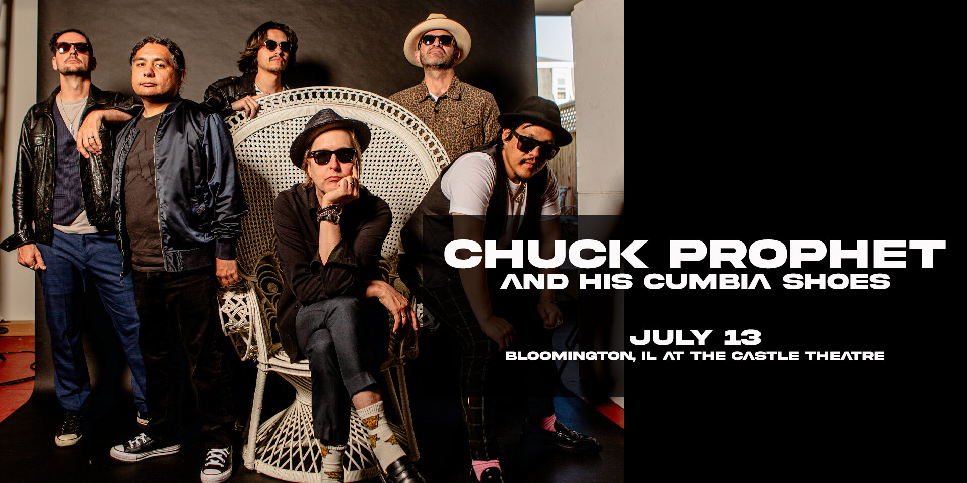 Chuck Prophet and His Cumbia Shoes live at The Castle Theatre
