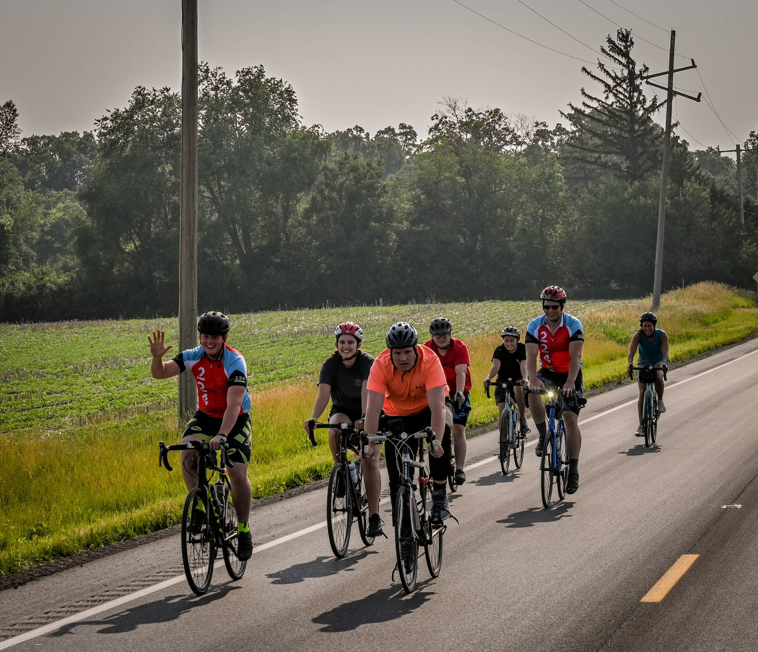 Food Bank Flyer Bike Ride, a fundraiser for Midwest Food Bank