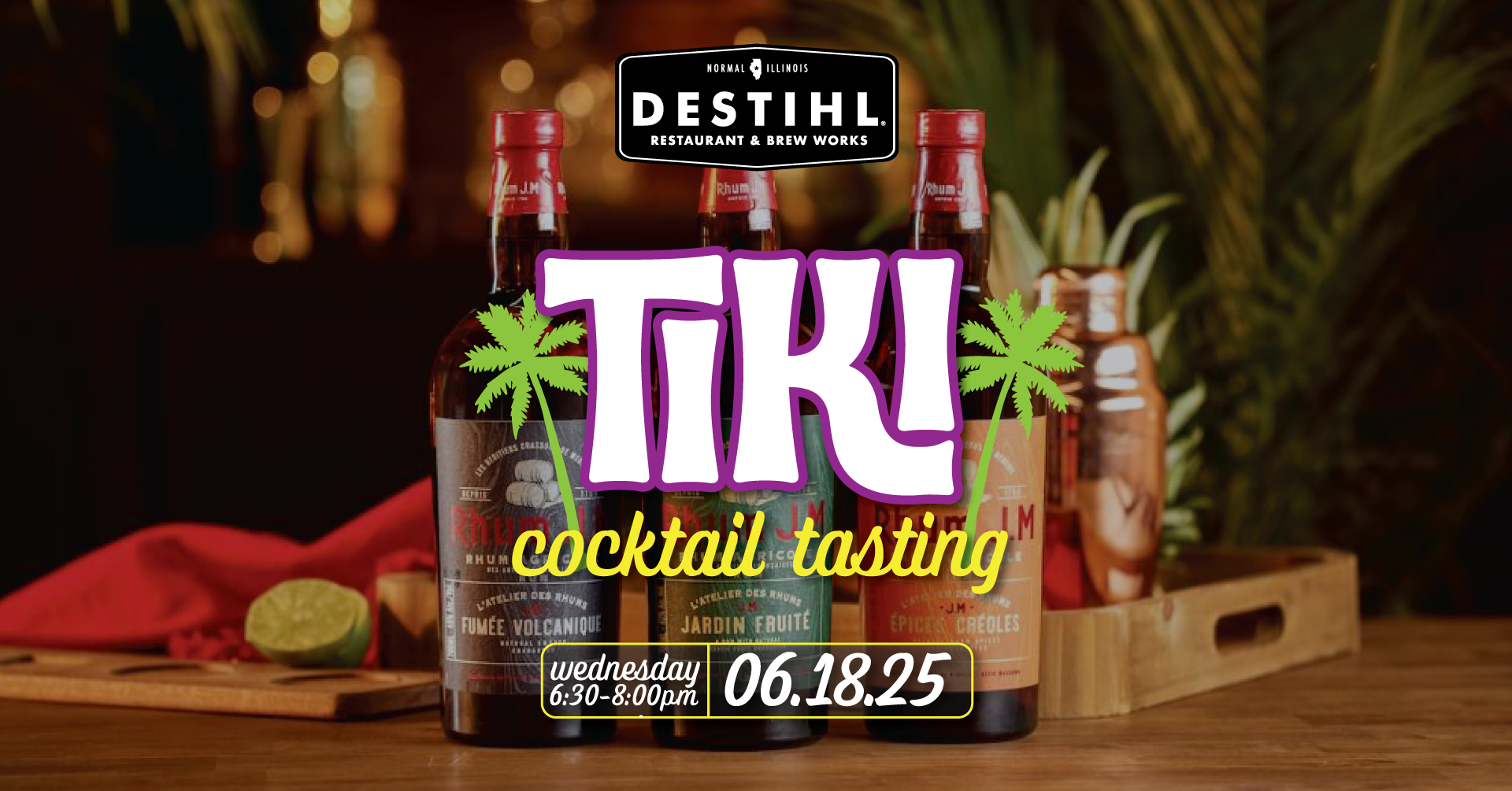 Tiki Cocktail Tasting