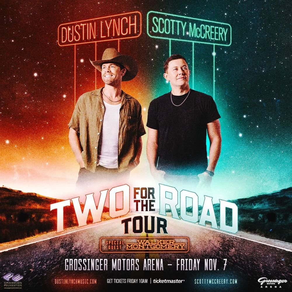 Dustin Lynch and Scotty McCreery: Two for the Road Tour