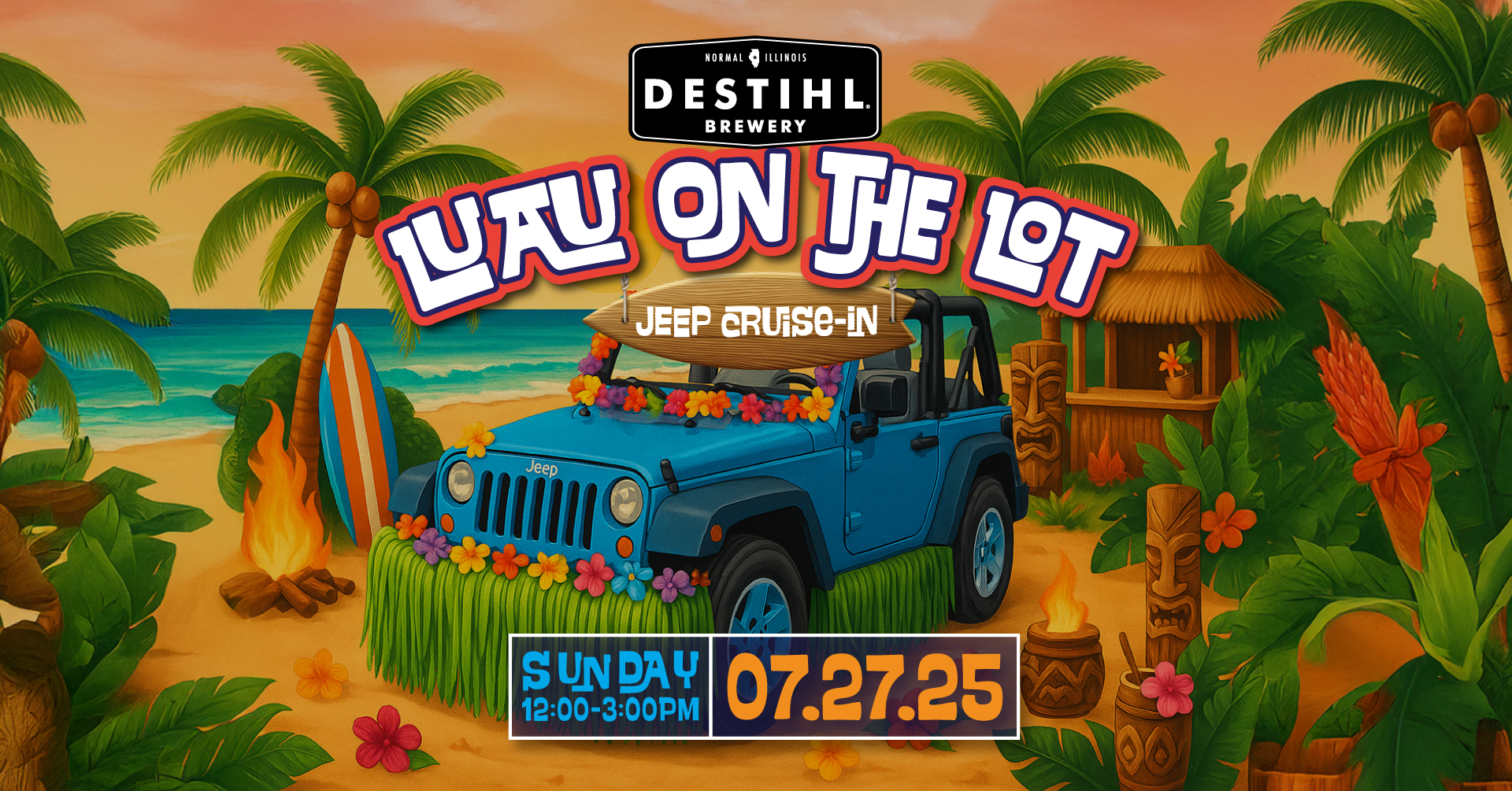 Luau On The Lot: Jeep Cruise-In