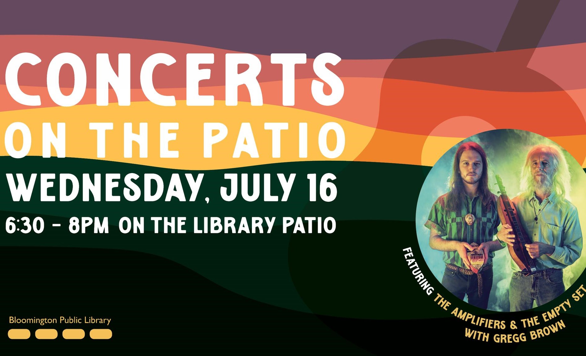 Concerts on the Patio: The Amplifiers & The Empty Set