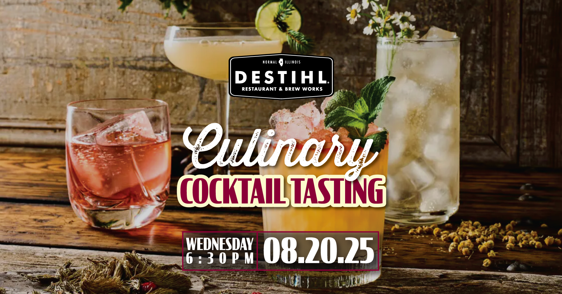Culinary Cocktail Tasting