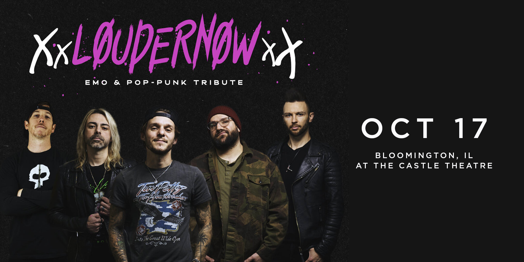LOUDERNOW: Emo & Pop-Punk Tribute live at The Castle Theatre