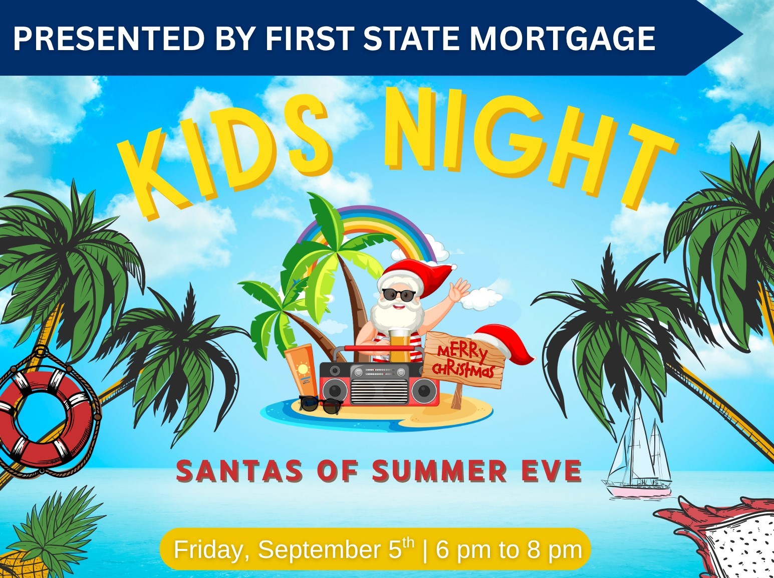 Santa's Eve Kids Night (In connection with Santas of Summer Toys for Tots Event)
