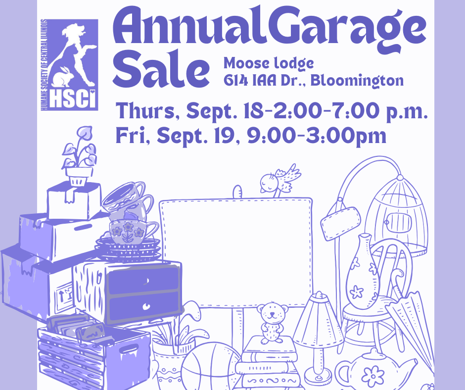 HSCI Annual Garage Sale