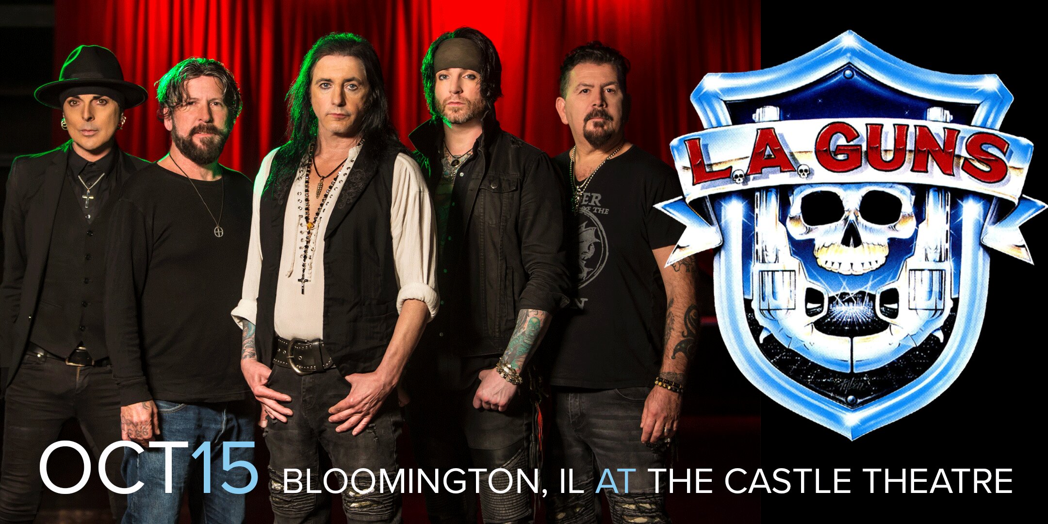 L.A. Guns live at The Castle Theatre