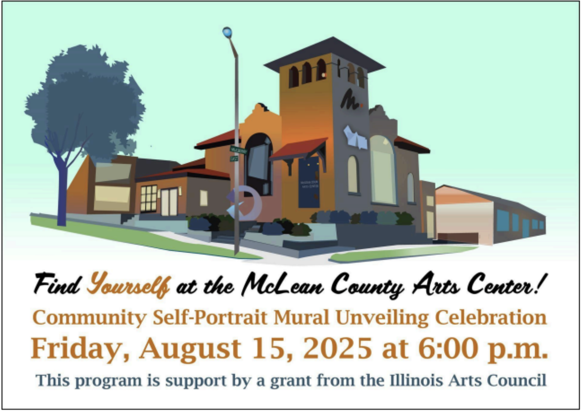 McLean County Arts Center to Unveil Community Mural