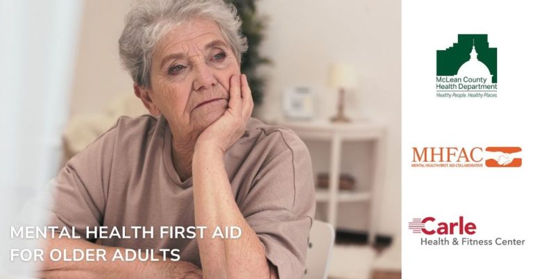 Mental Health First Aid for Older Adults