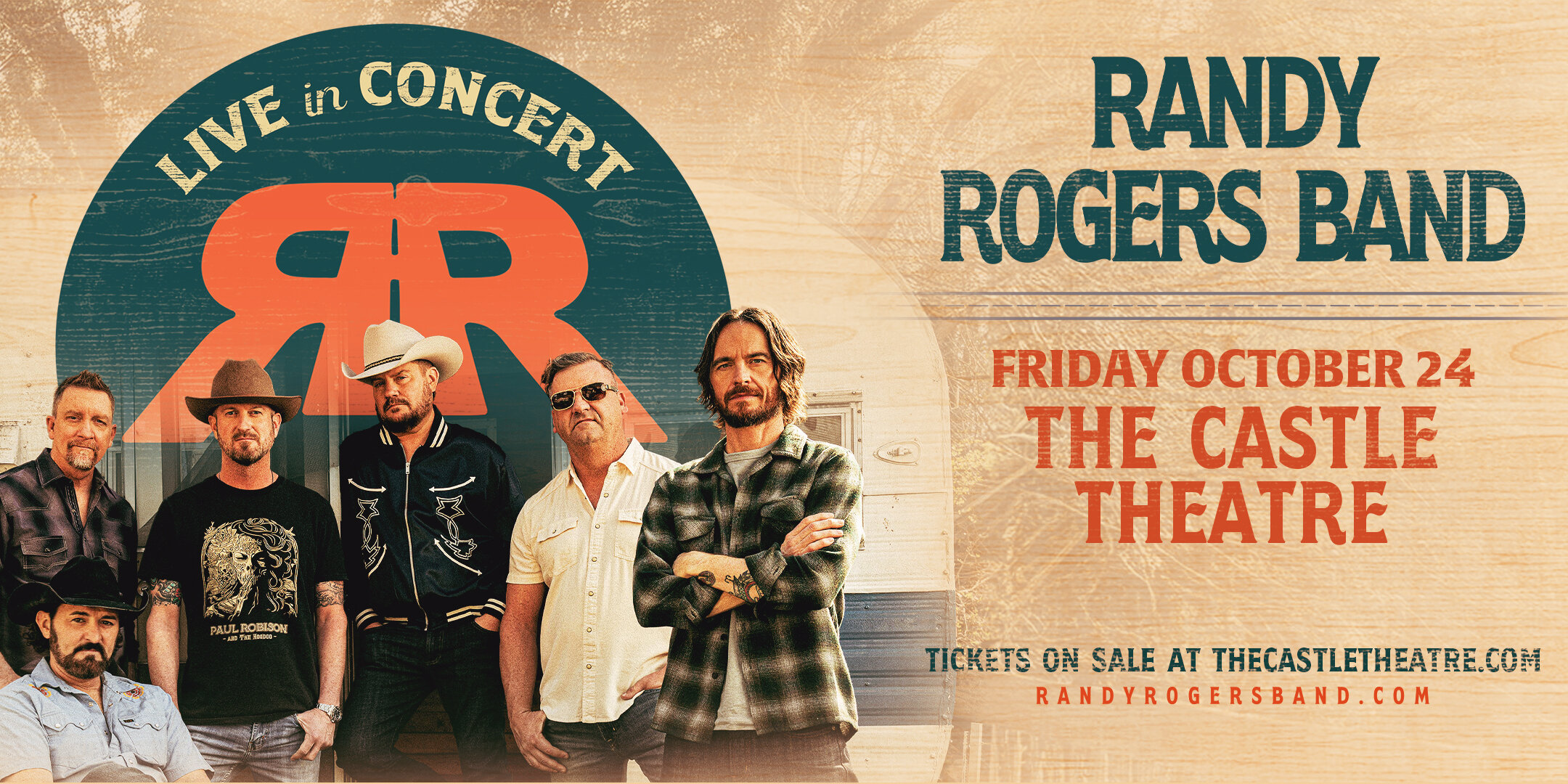 Randy Rogers Band live at The Castle Theatre