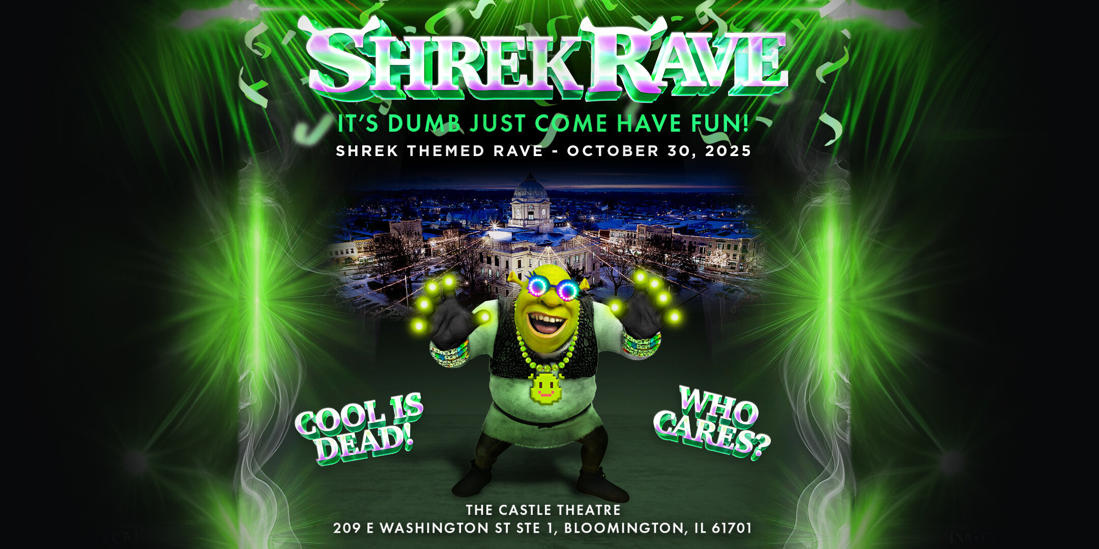 SHREK RAVE live at The Castle Theatre