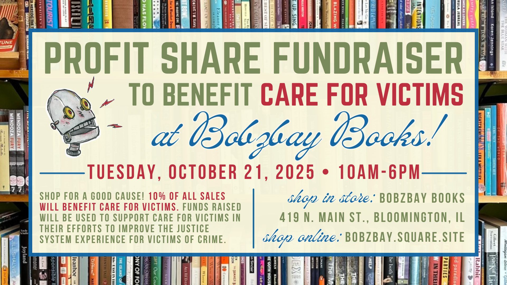Profit Share Fundraiser for CARE For Victims at Bobzbay Books