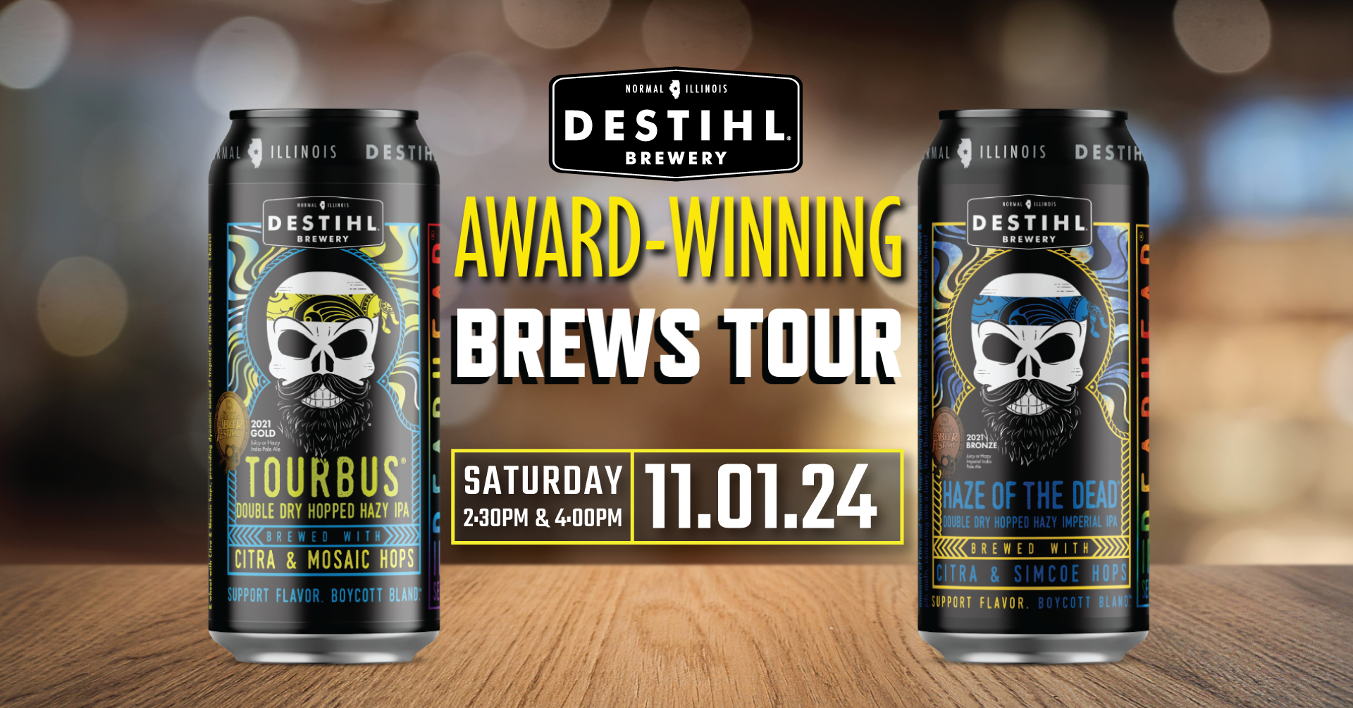 Award-Winning Brews Tour