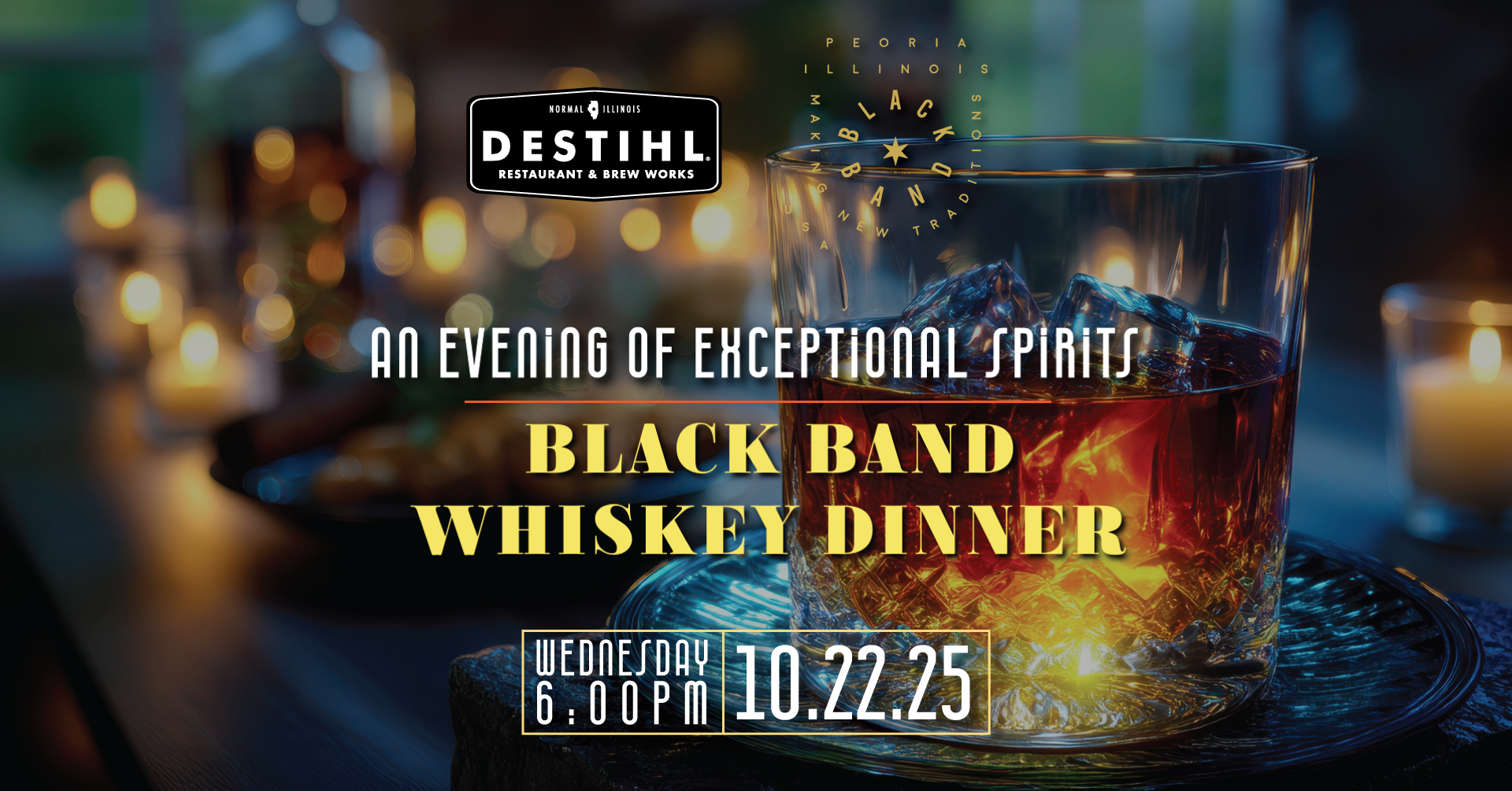 Black Band Distillery Whiskey Dinner