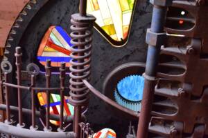 Sculptures at The House on Garling