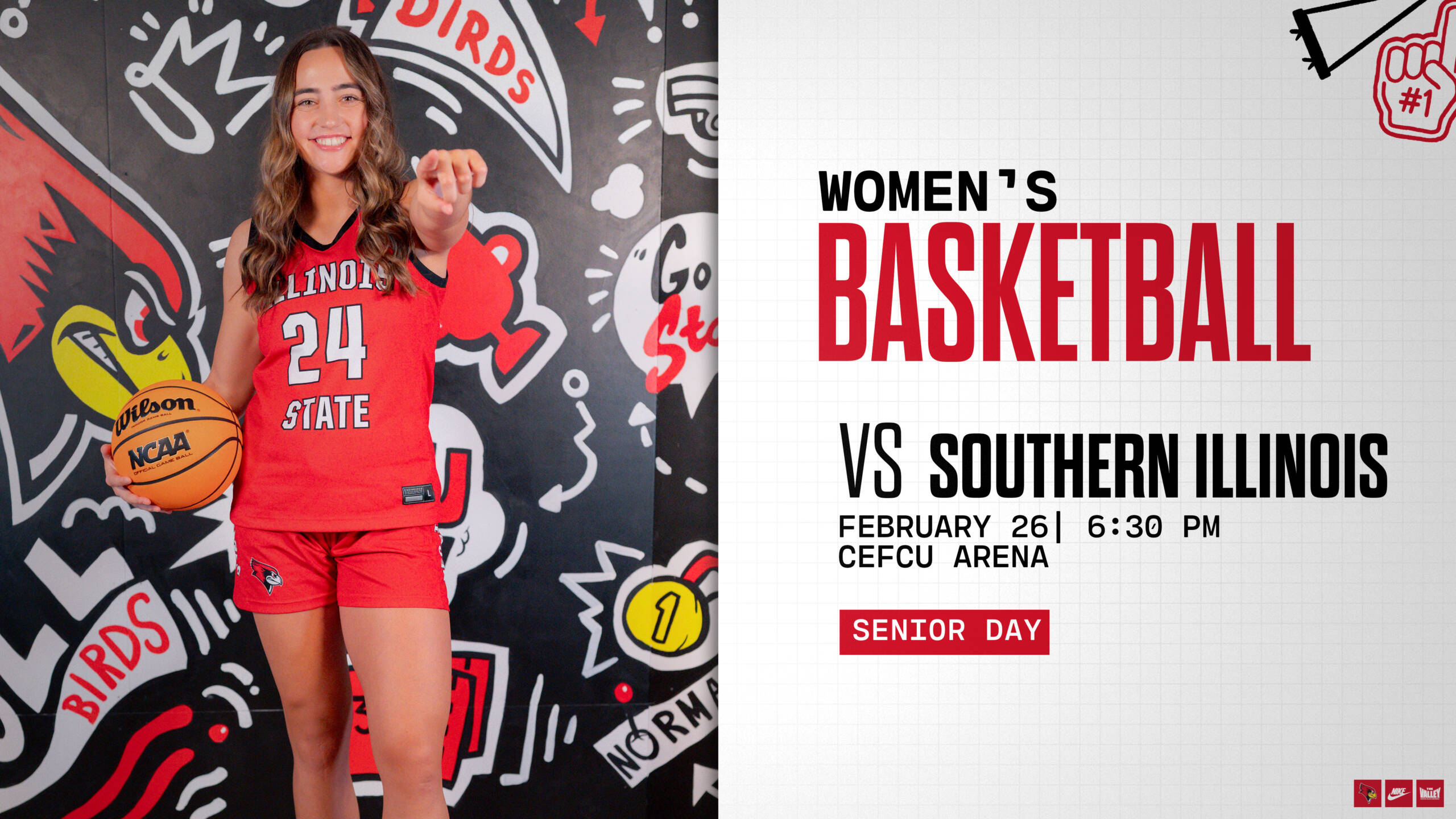 Illinois State Women's Basketball vs Southern Illinois - Senior Day