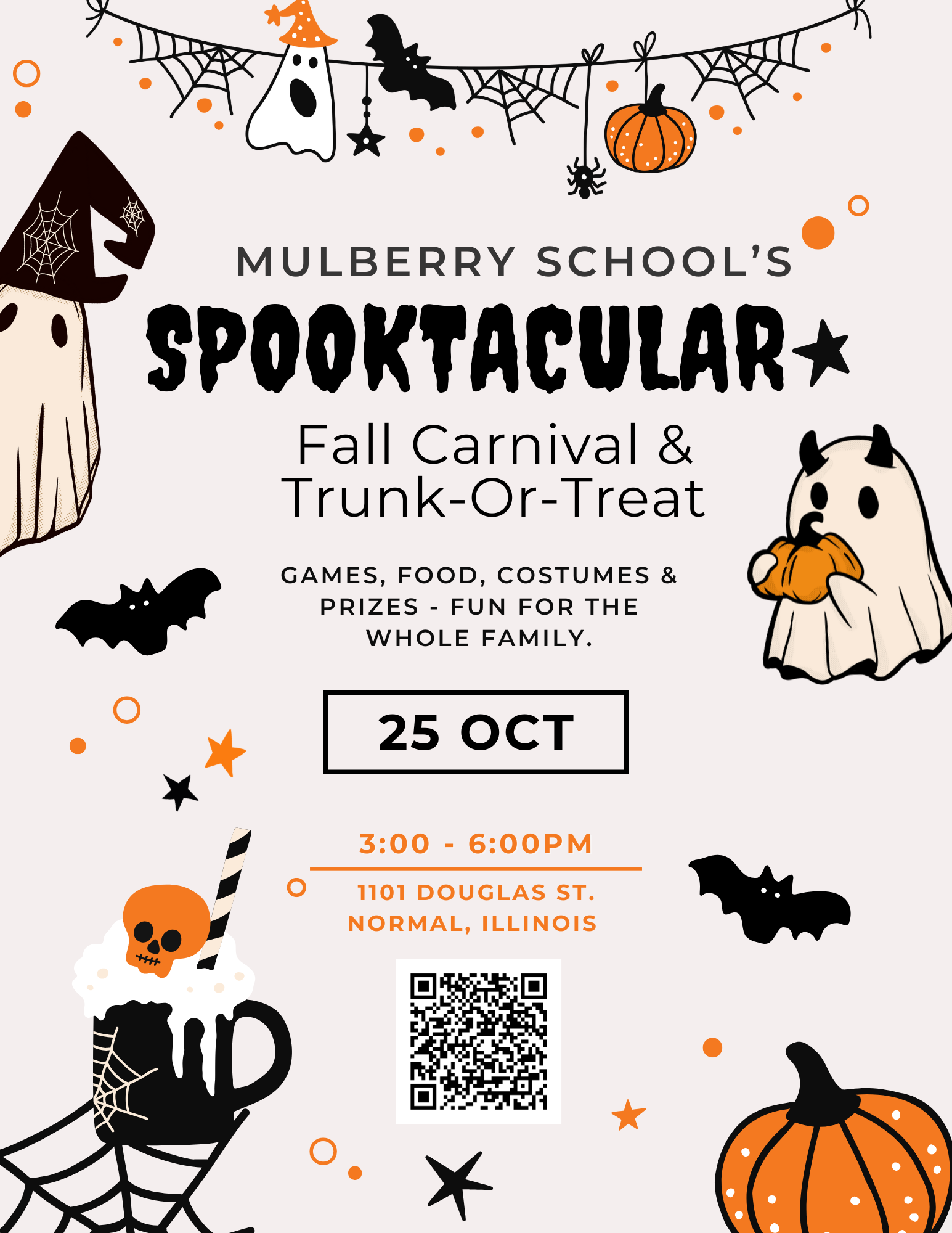 Mulberry School Spooktacular Carnival & Trunk or Treat