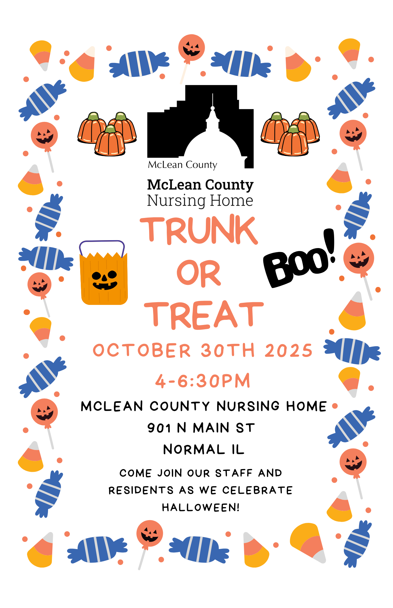 Trunk or Treat @ McLean County Nursing Home