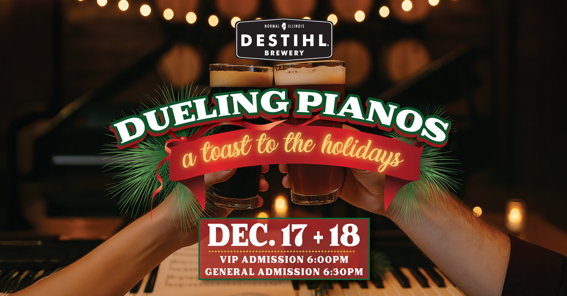 Dueling Pianos: A Toast to the Holidays