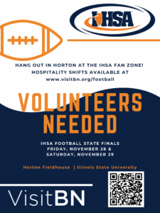 IHSA Football Volunteering Flyer