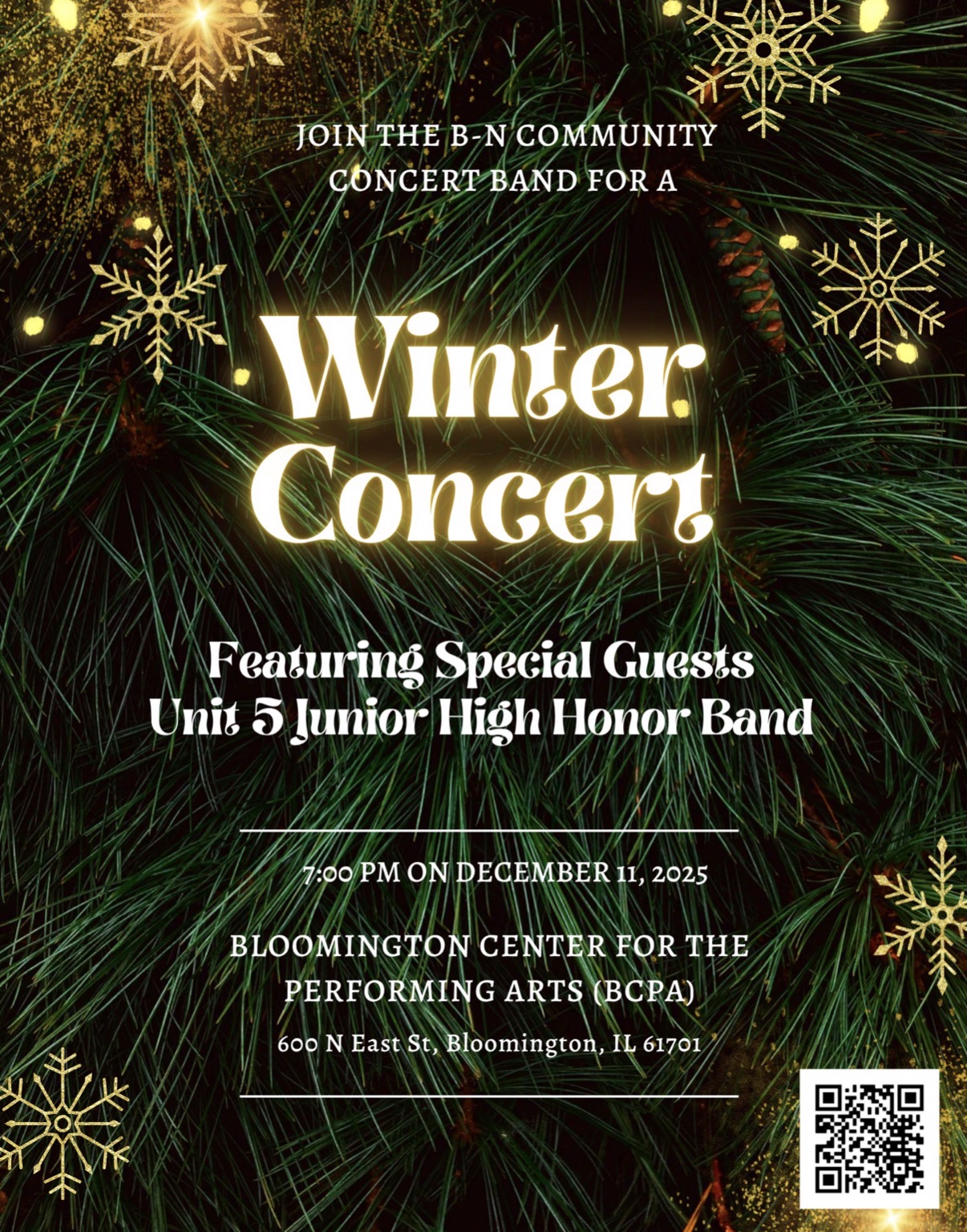 BN Community Concert Band - Winter Concert