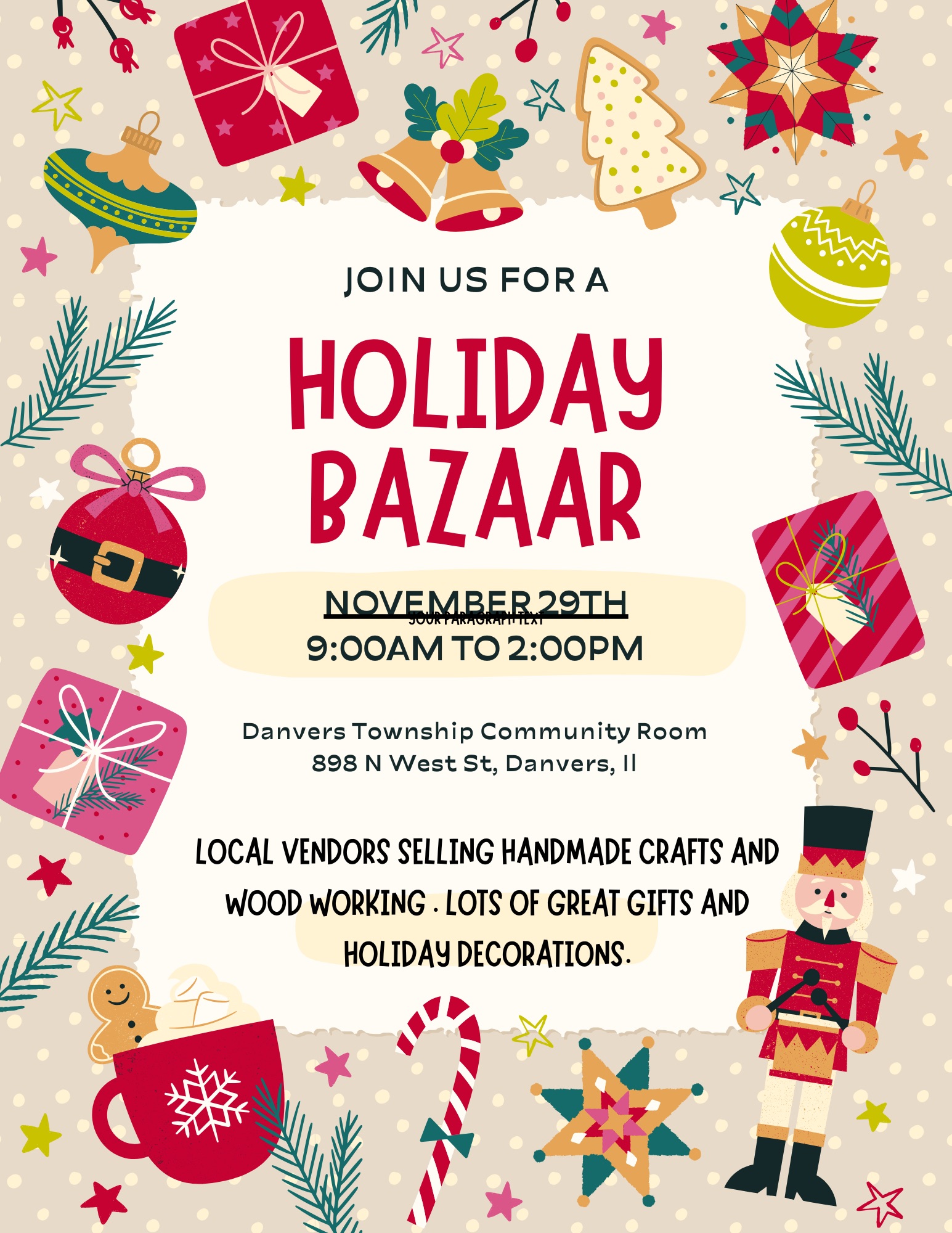 3rd Annual Holiday Bazaar