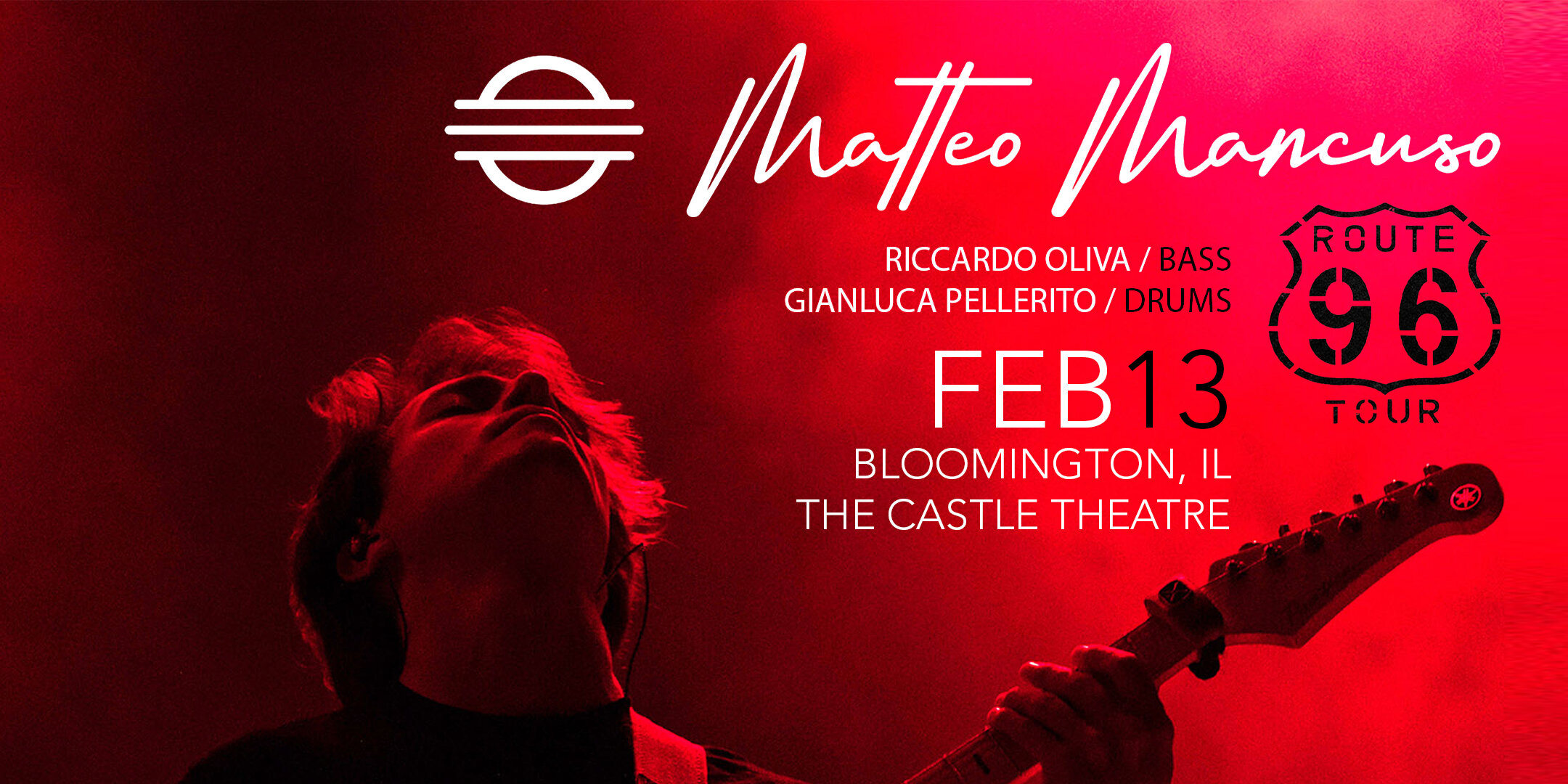 Matteo Mancuso - Route96 Tour live at The Castle Theatre