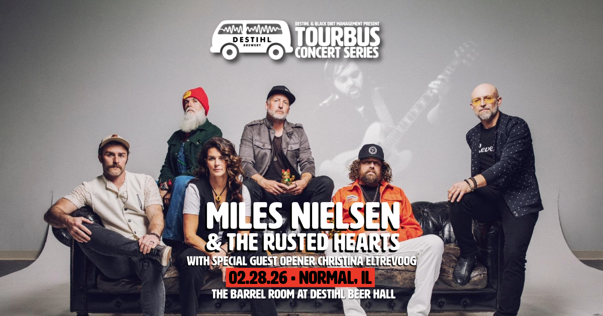 TourBus Concert Series: Miles Nielsen & The Rusted Hearts with Christina Eltrevoog Live in the Barrel Room
