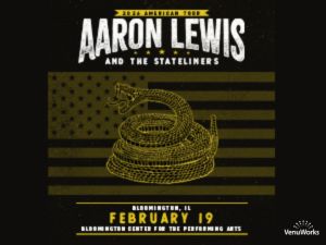 Aaron Lewis And The Stateliners: 2026 American Tour