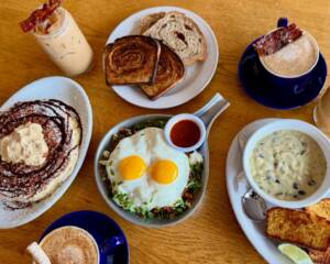 Food at Fort Jesse Cafe