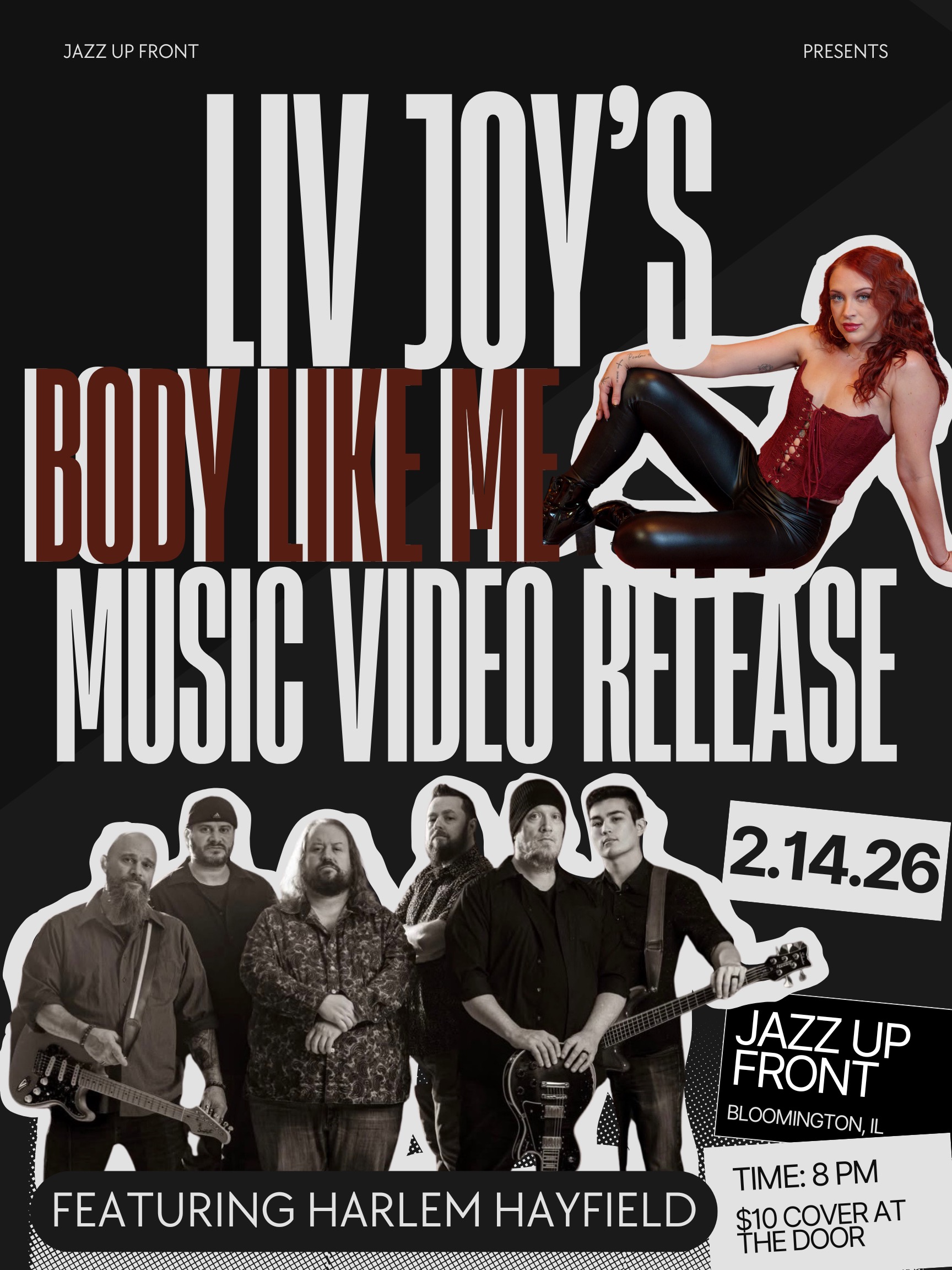 Hometown music event: Liv Joy & Harlem Mayfield at Jazz UpFront