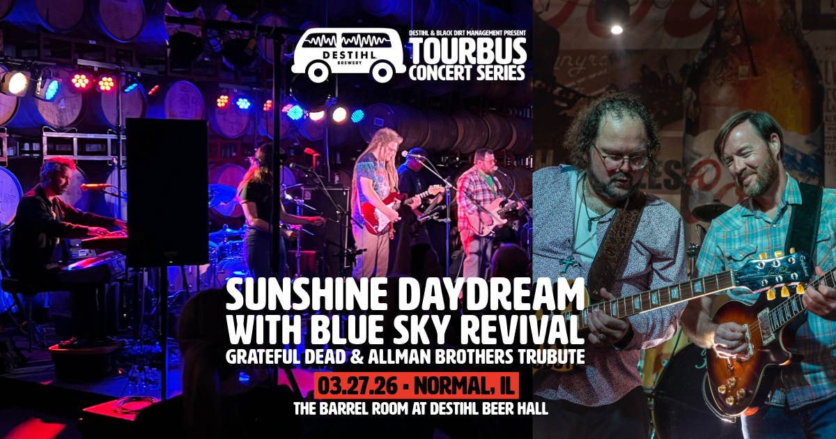 TourBus Concert Series: Sunshine Daydream with Blue Sky Revival Live in the Barrel Room