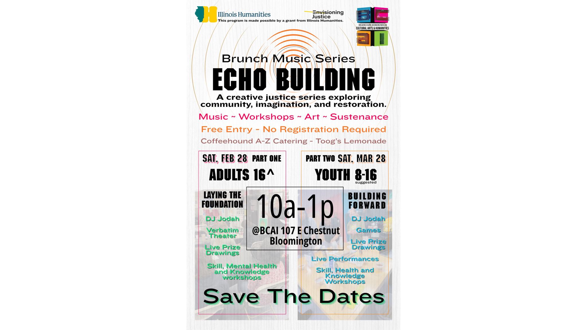 BCAI's Echo Building: An Envisioning Justice event series