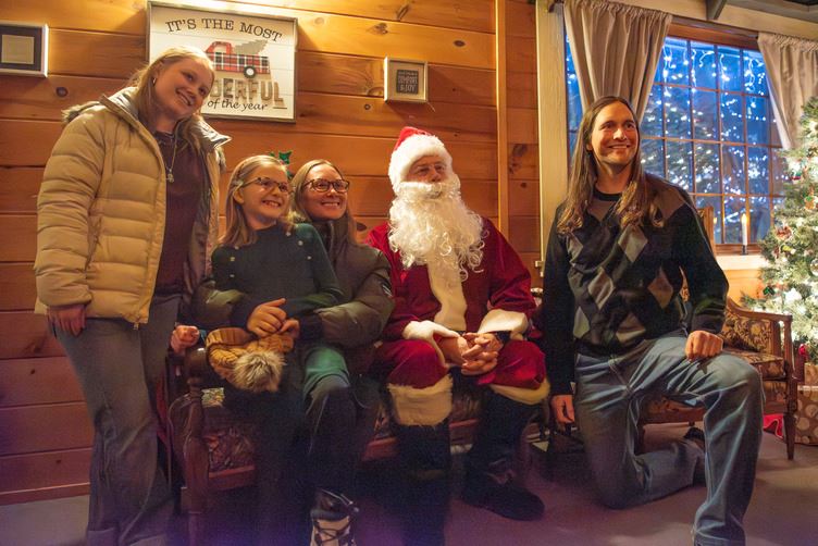 Santa's Station Grand Opening