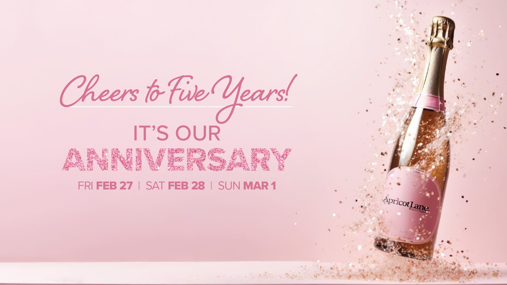 Apricot Lane 5 Year Anniversary Weekend