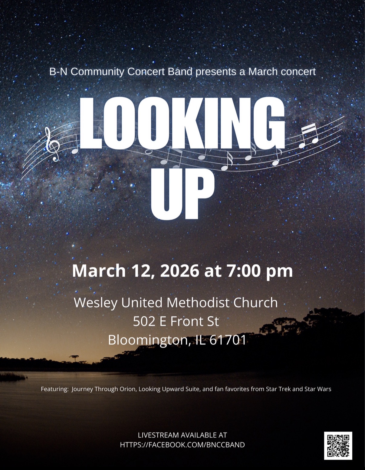 BN Community Concert Band: Looking Up