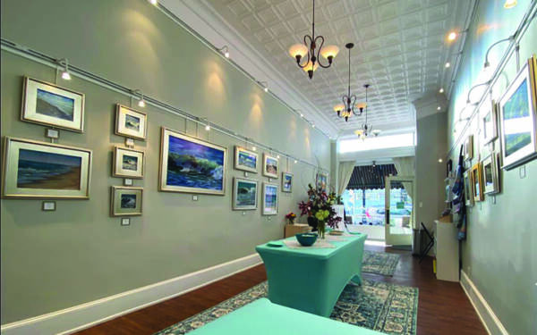 Mandy Roeing Fine Art gallery interior
