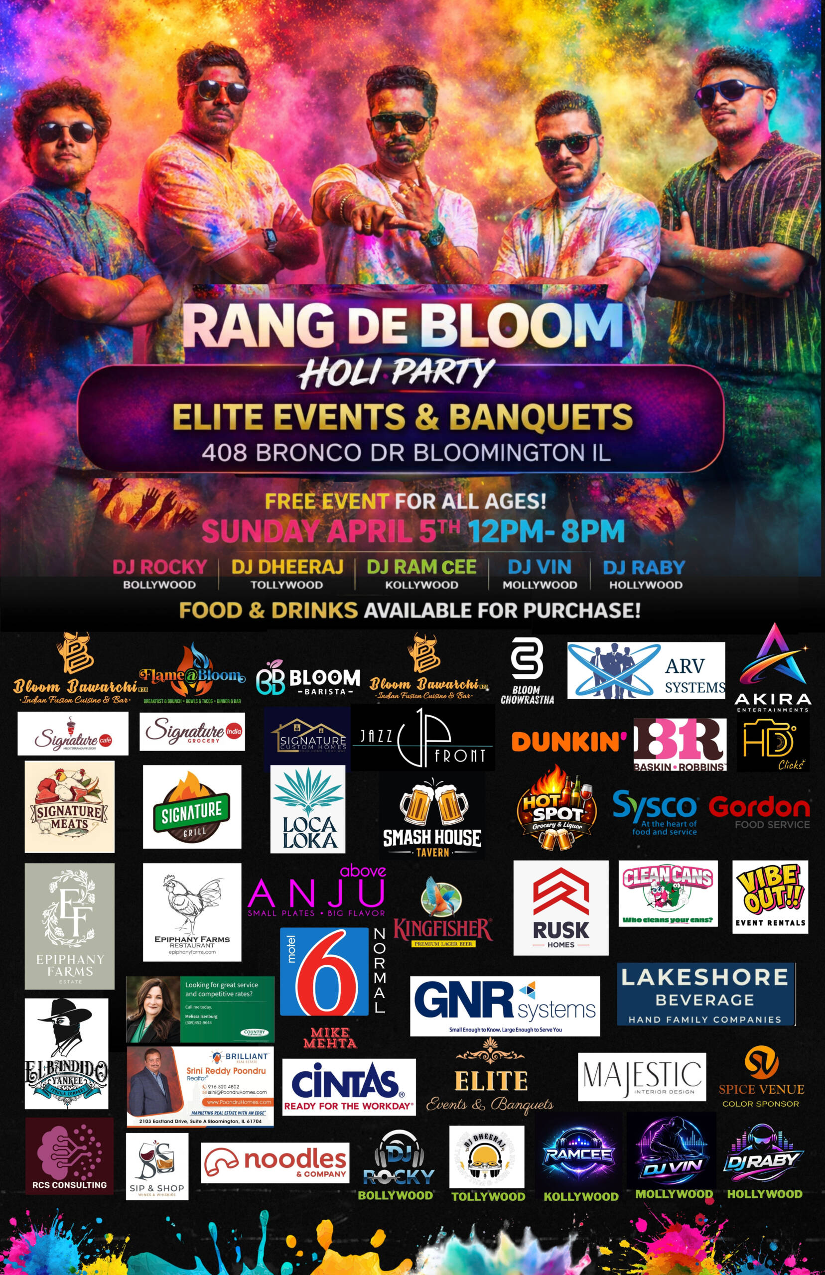 Rang De Bloom: Holi Party