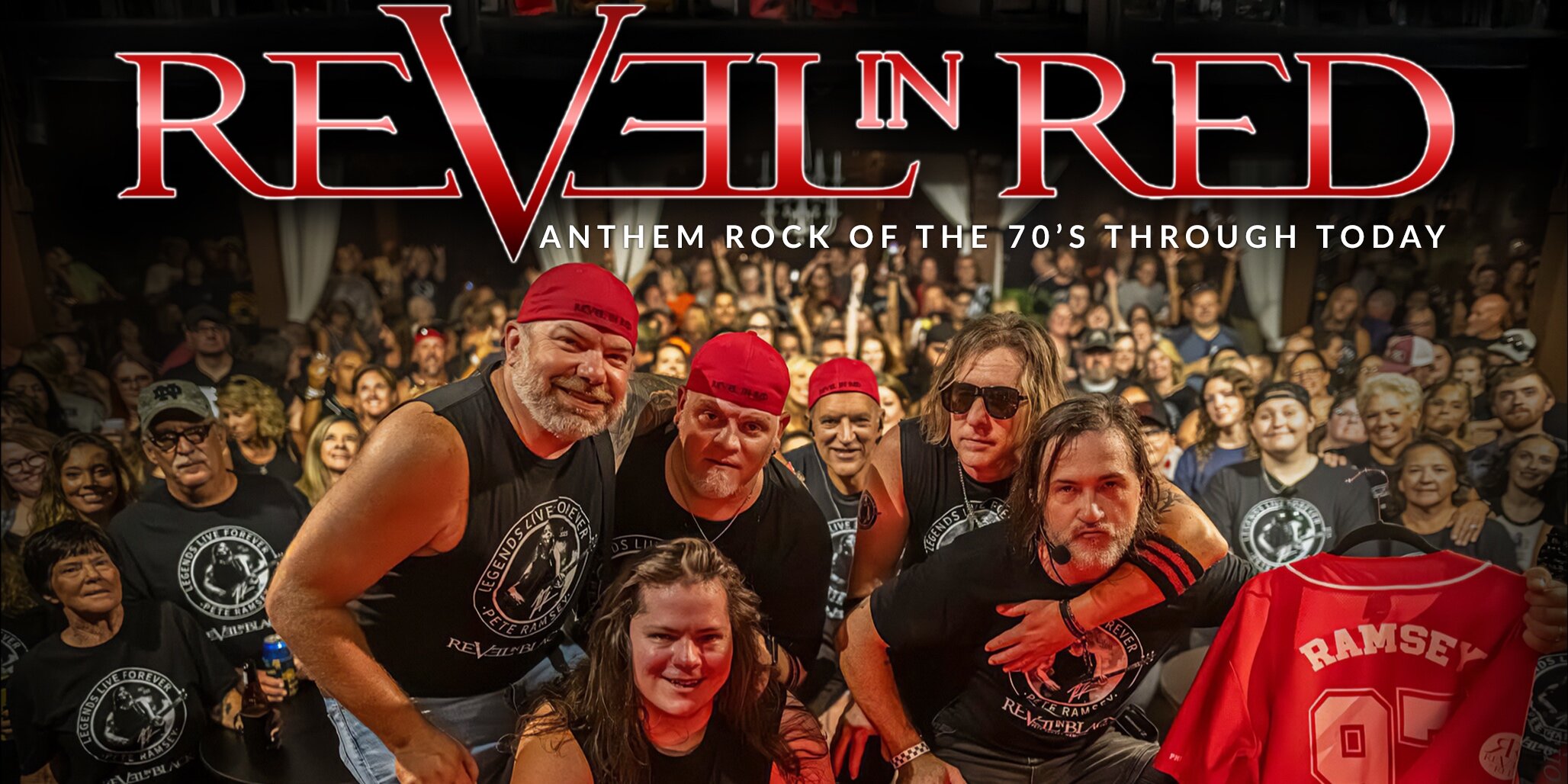 Revel In Red: Anthem Rock of the 70's Through Today live at The Castle Theatre