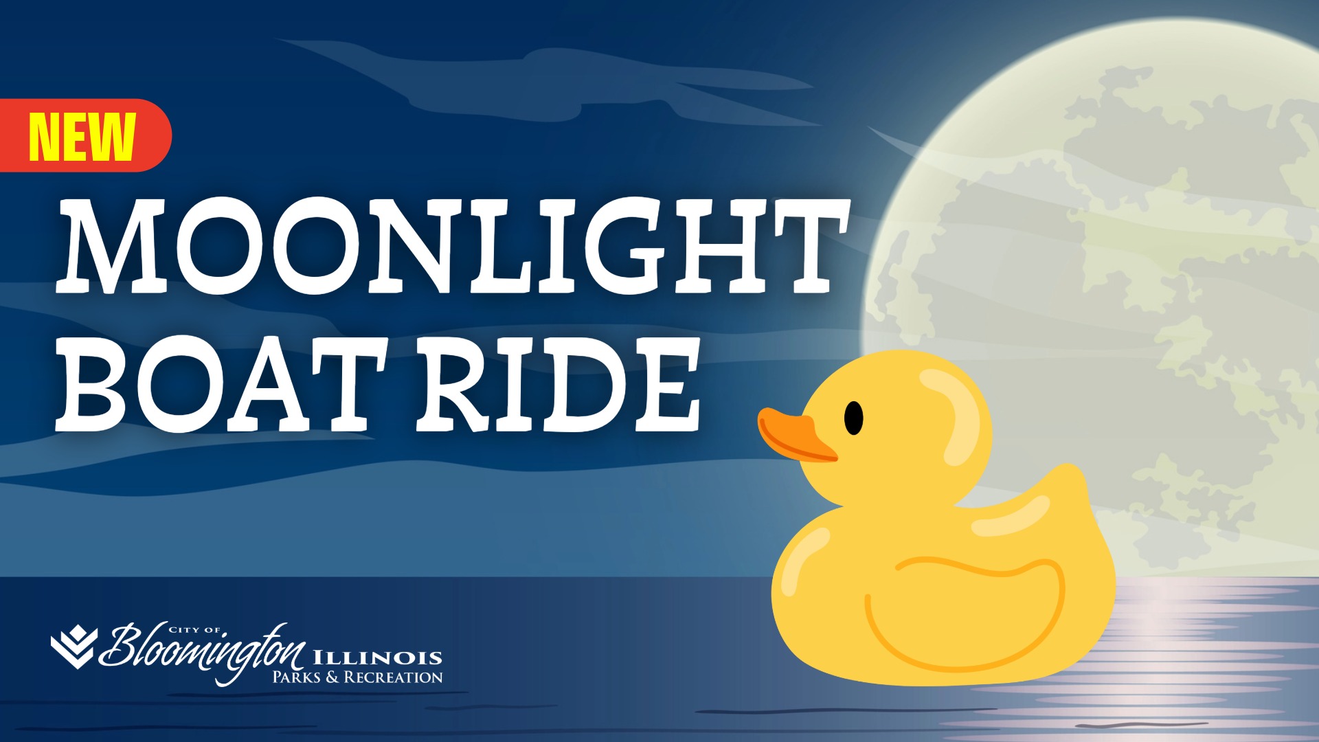 Moonlight Boat Ride at Miller Park Lake