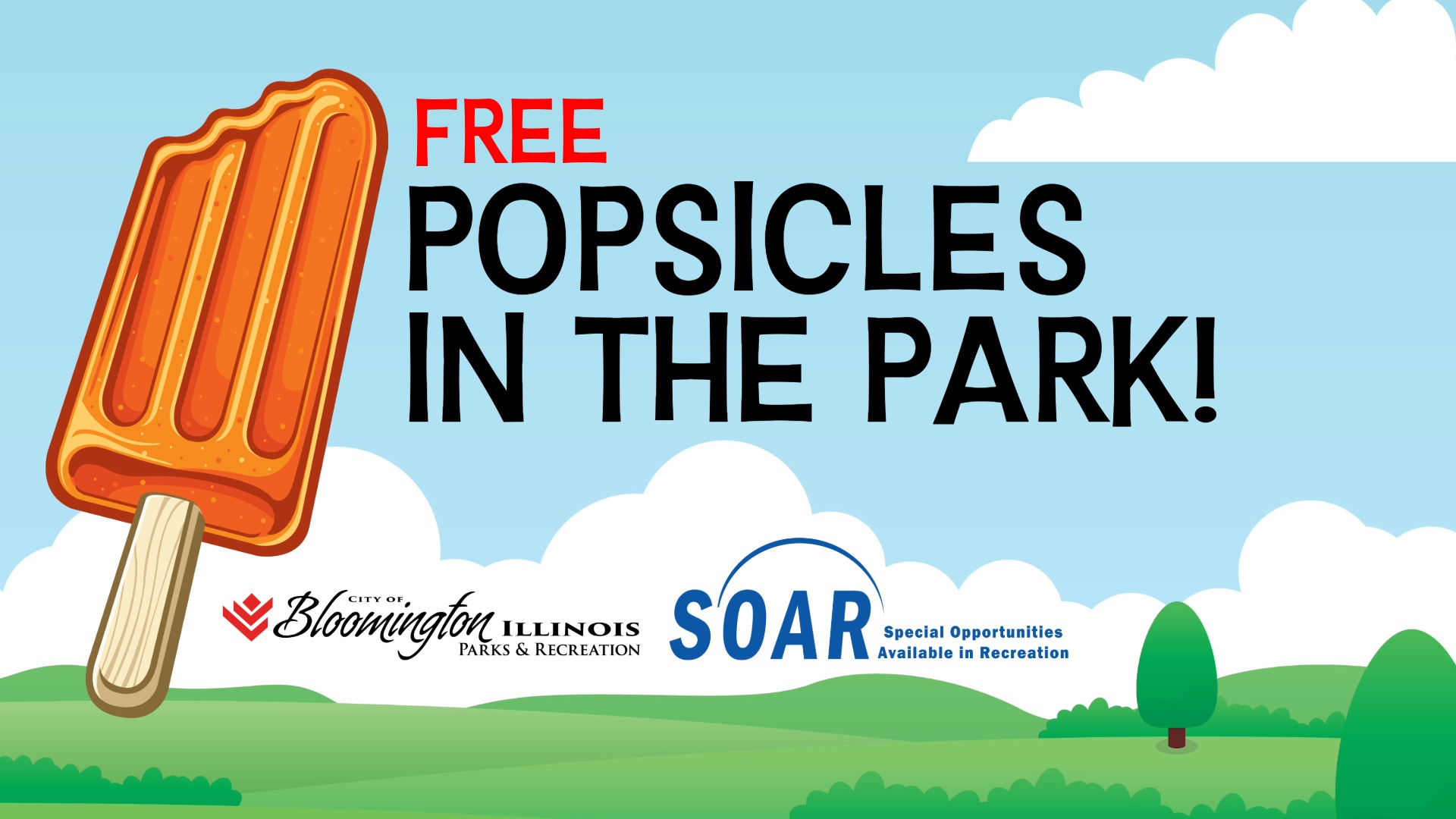 FREE Popsicles in the Park: Celebrate National Park and Recreation Month