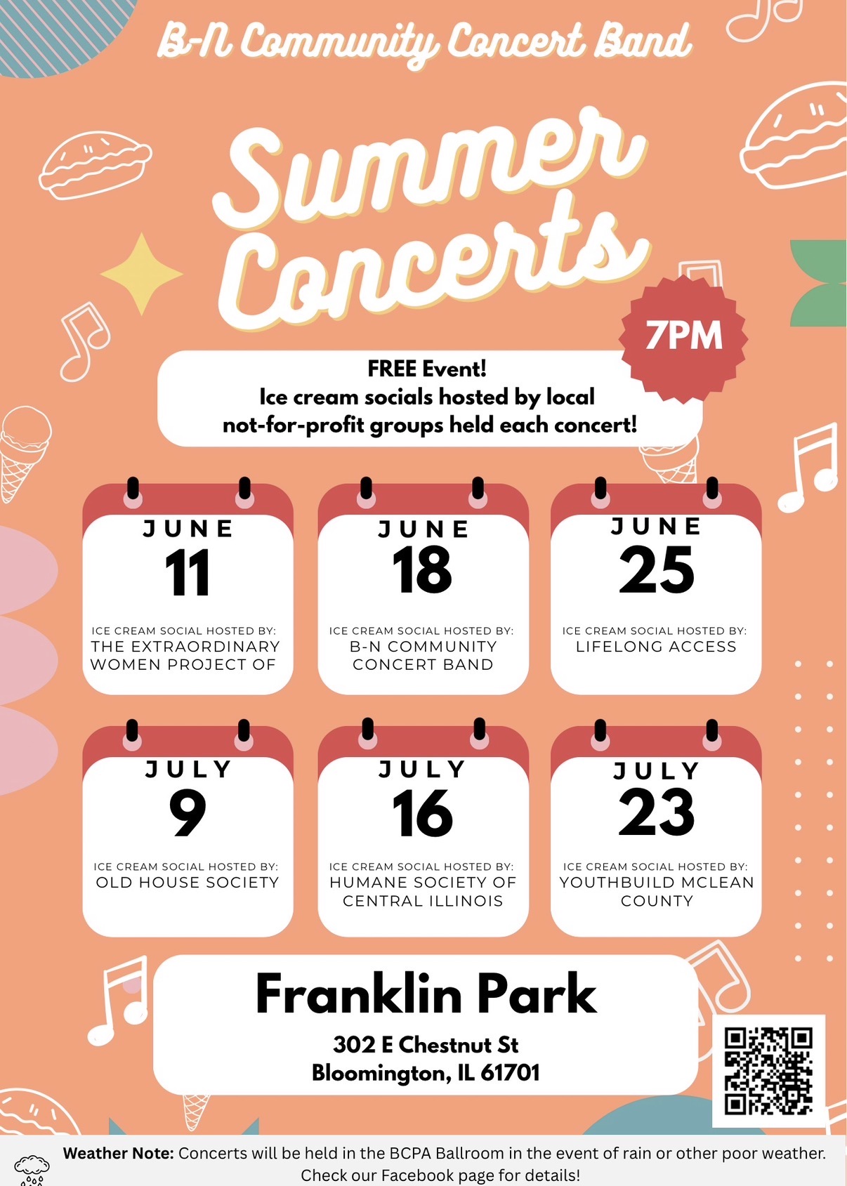 BN Community Concert Band - Summer Concerts