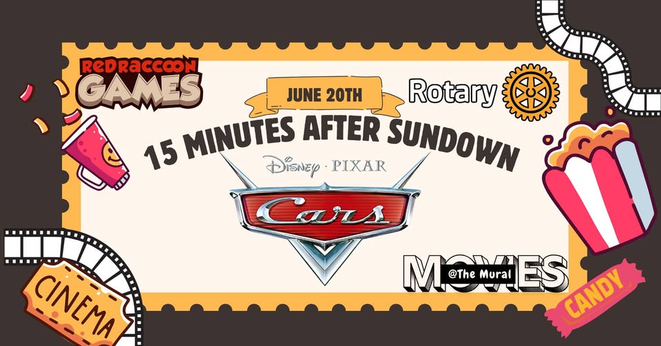 Free Movies at the Mural - Cars!