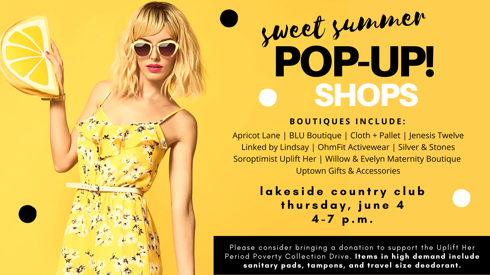 Sweet Summer Pop-Up Shops