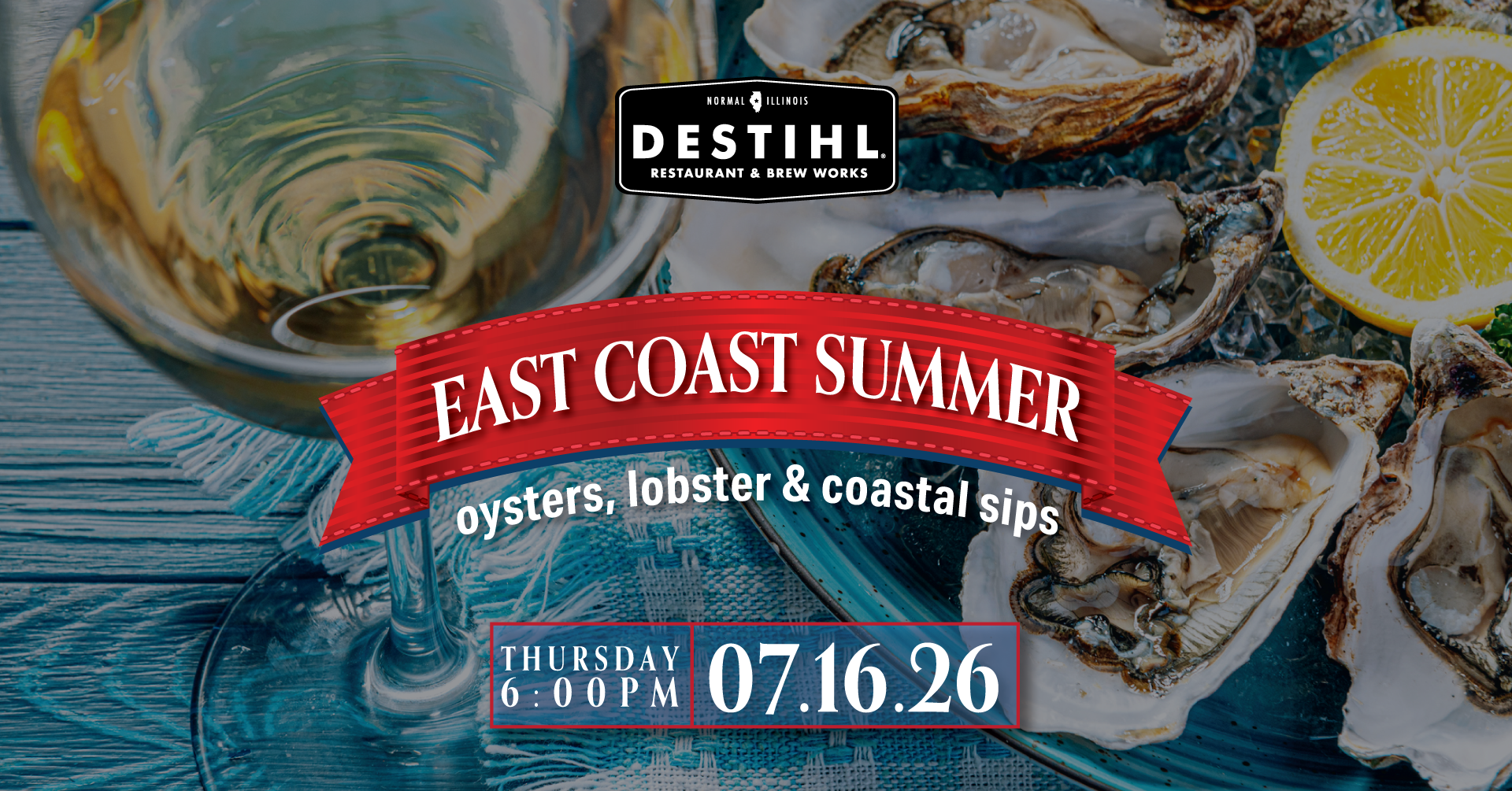 East Coast Summer: Oysters, Lobster & Coastal Sips