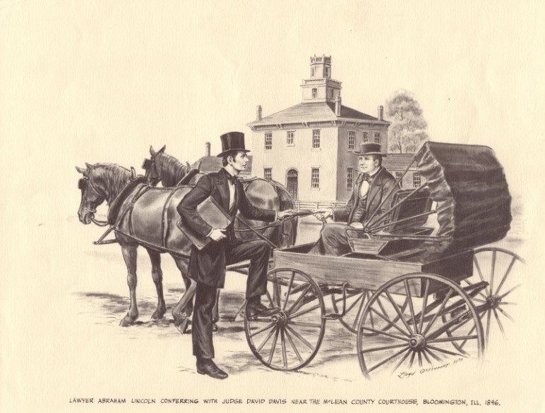 Looking for Lincoln in Downtown Bloomington - a Walking Tour with Norris Porter